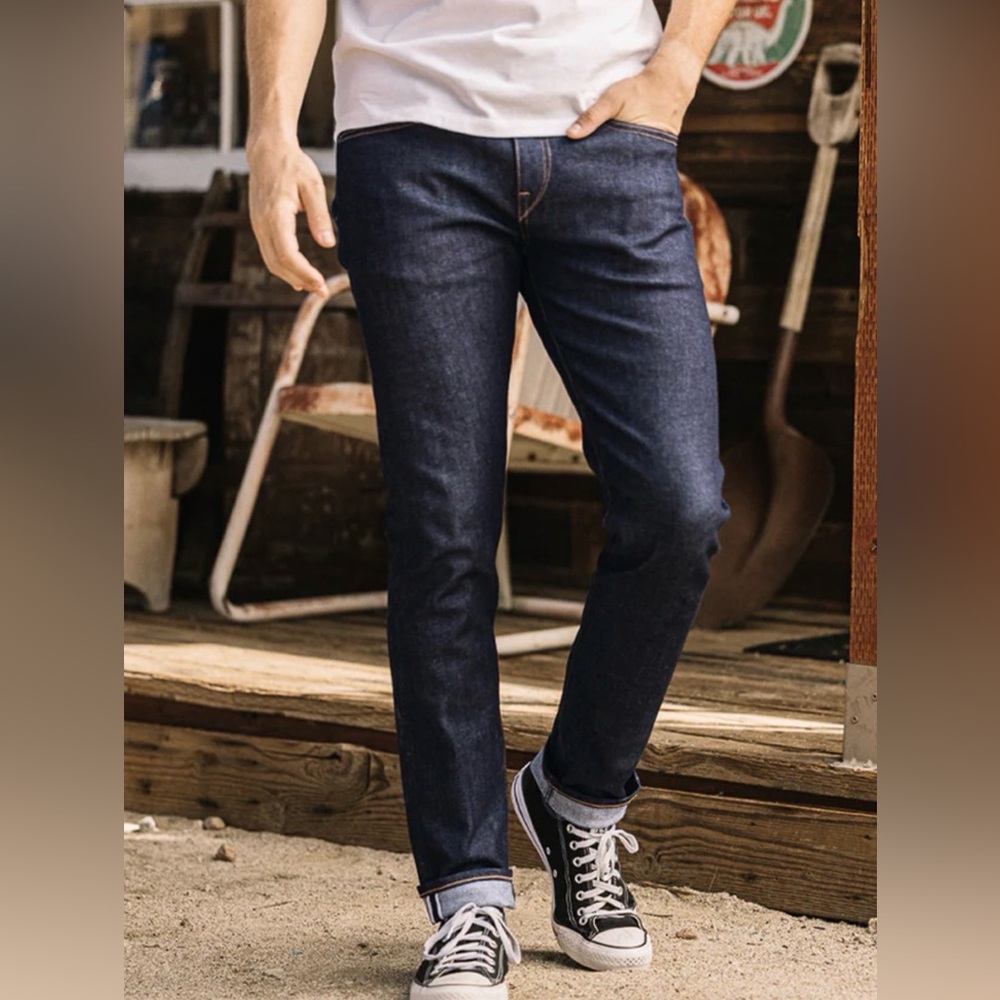 HIROSHI KATO The Scissors (Slim tapered )- Indigo Raw 10.5oz Selvedge